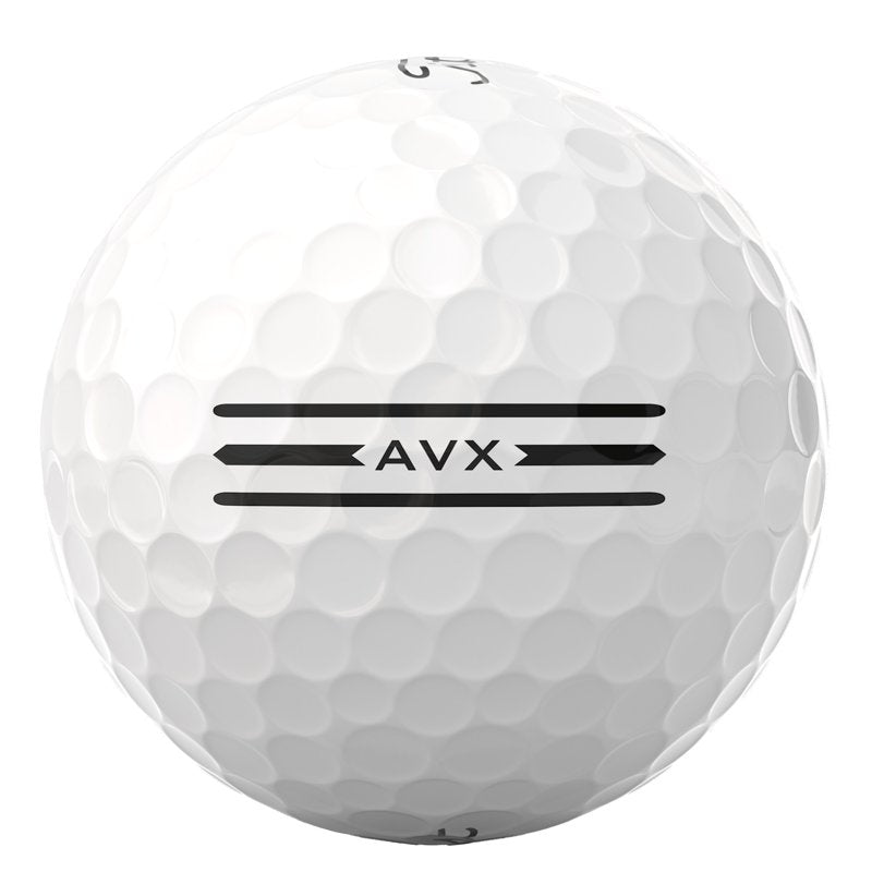 Titleist AVX Golf Balls 12 Pack White 2024 – Low Flight, Low Spin