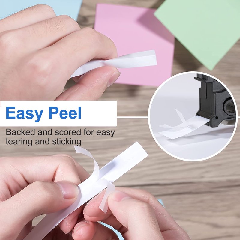 Label Tape Replacement 12mm Laminated Waterproof for Brother TZe-231