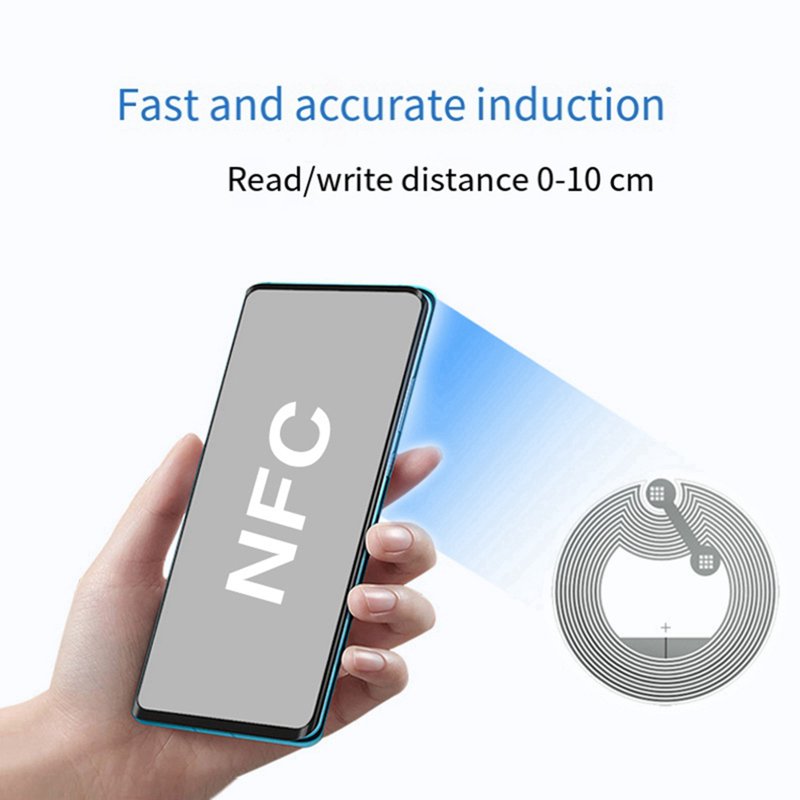 200 Pcs NFC NTAG213 Sticker Labels 13.56MHz Waterproof Phone Tags