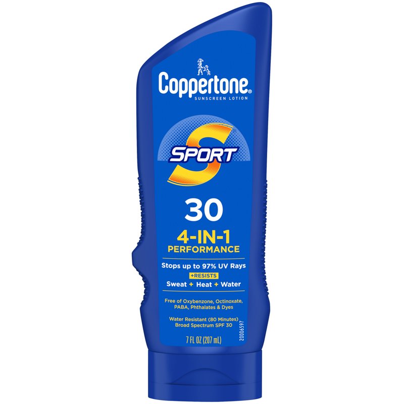 Water-Resistant SPF 30 Sunscreen Lotion for Outdoor Activities, 7 fl oz