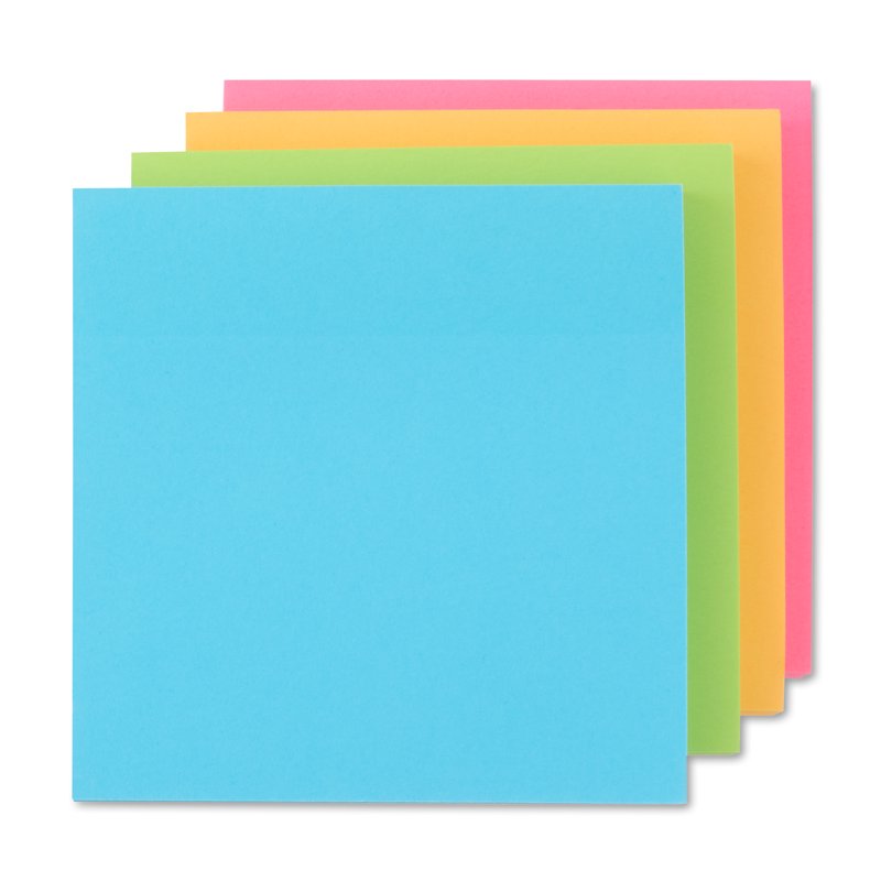Neon Sticky Notes Set - 1680 Sheets, 3 x 3 Inches, Repositionable