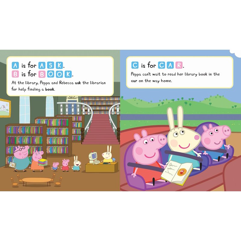 Peppa Pig First Smart Pad & Interactive Book Set for Preschool Learning