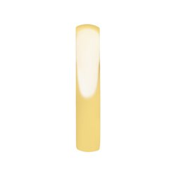 Gold Plated Sterling Silver Wedding Band for Men and Women - 4MM