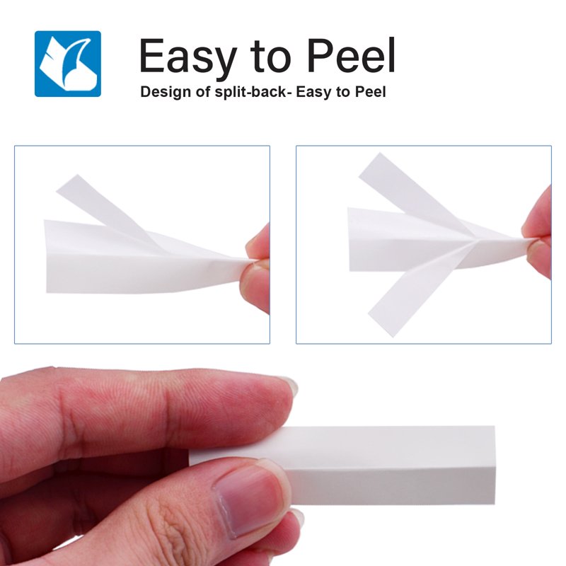 6 Pack Laminated Label Tape for Brother P-touch TZe-131 12mm Clear & White