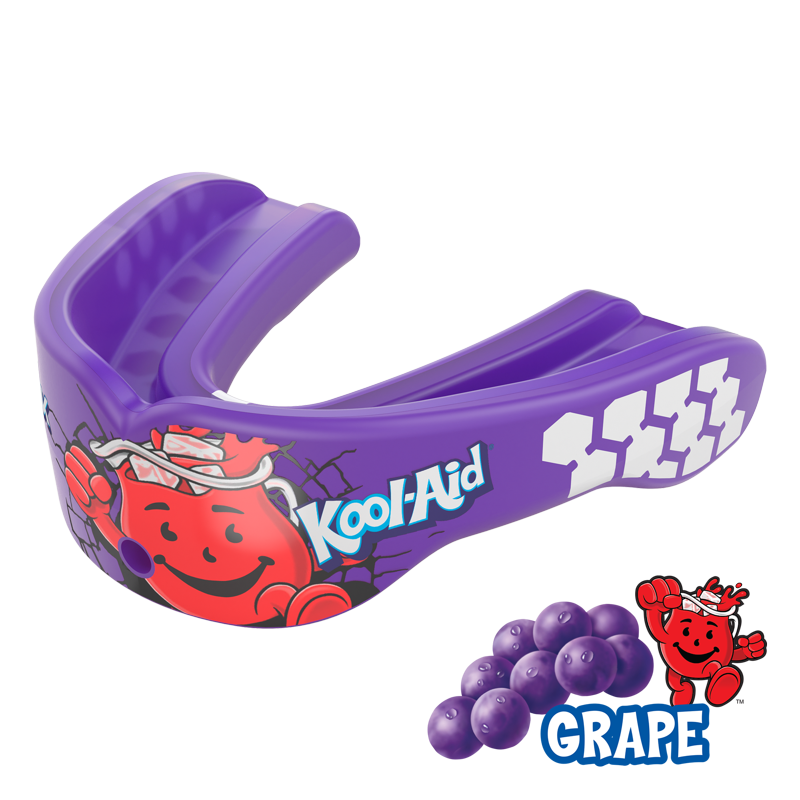 Youth Gel Max Mouthguard for Sports Protection - Kool-Aid Grape