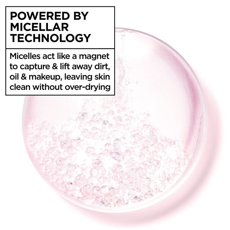 Garnier Micellar Cleansing Water All-in-1 Makeup Remover & Face Cleanser, 3.4 fl oz
