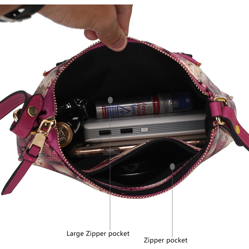 Vegan Leather Crossbody Bag for Women - Stylish & Compact Everyday Bag