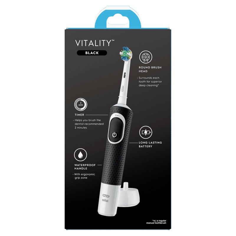Rechargeable Electric Toothbrush for Adults & Kids 3+ with FlossAction Head