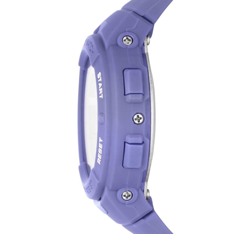 Digital Chronograph Watch for Women - Purple 42MM Water-Resistant