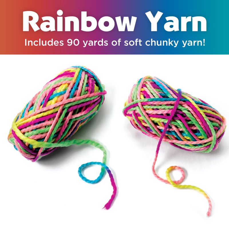 Kids Loom Knitting Kit - Create Colorful Hats & Cozy Accessories