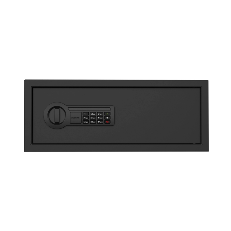 Small Electronic Drawer Safe with Key Lock for Valuables, 12x8.75x4.5in