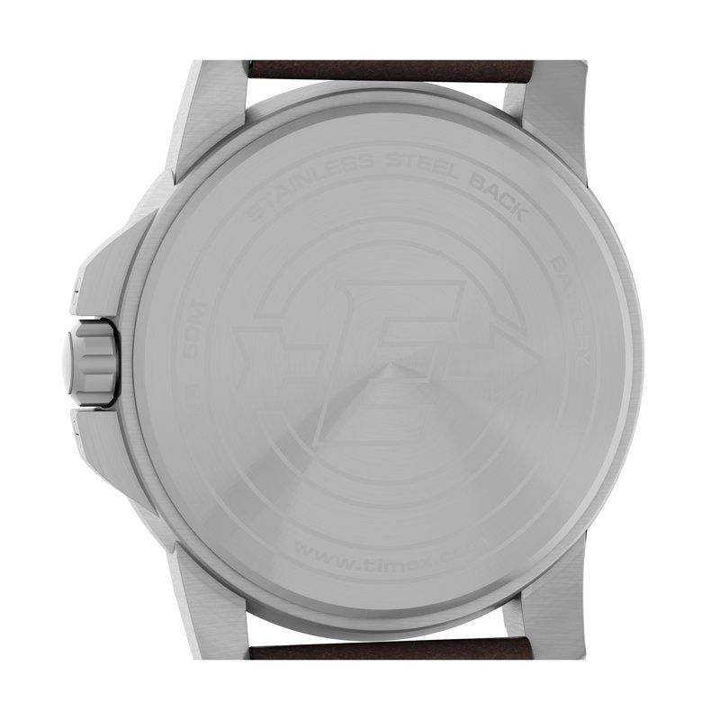 Men's Expedition Field Watch with Leather Strap, 50m Water Resistance