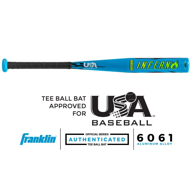 Kids Tee Ball Set with 25-Inch Bat Glove and Soft Ball - Youth Baseball Starter Kit