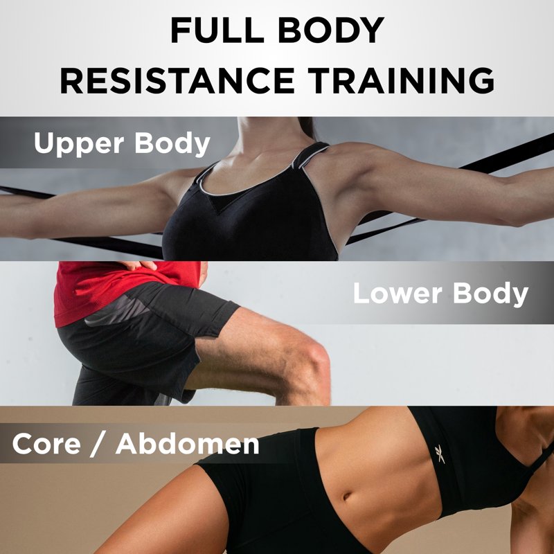 Resistance Band for Exercise & Physical Therapy - Latex, 6 Ft, Multiple Colors
