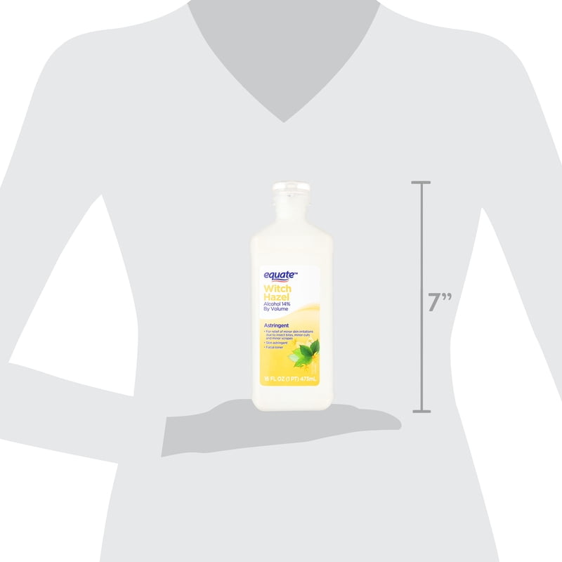 Witch Hazel Astringent - 16 fl oz - Pack of 6 for Skin Cleansing & Refreshing