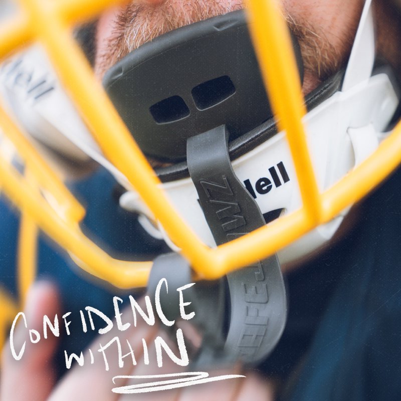 Football Mouth Guard with Connected Strap - Impact Protection for Adults and Youth