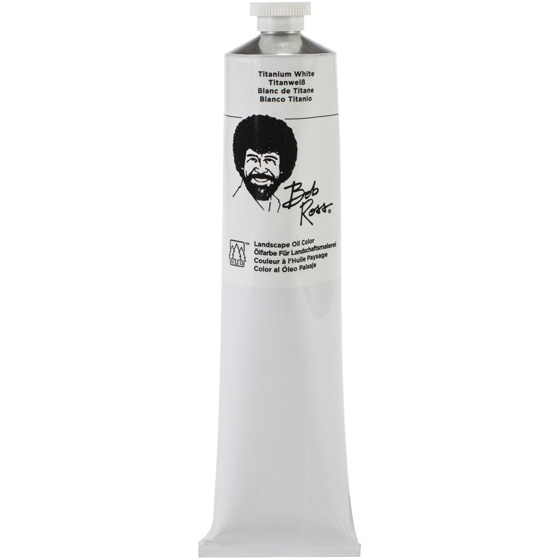 Oil Paint 200ml - Titanium White for Artists - Landscape & Studio Use