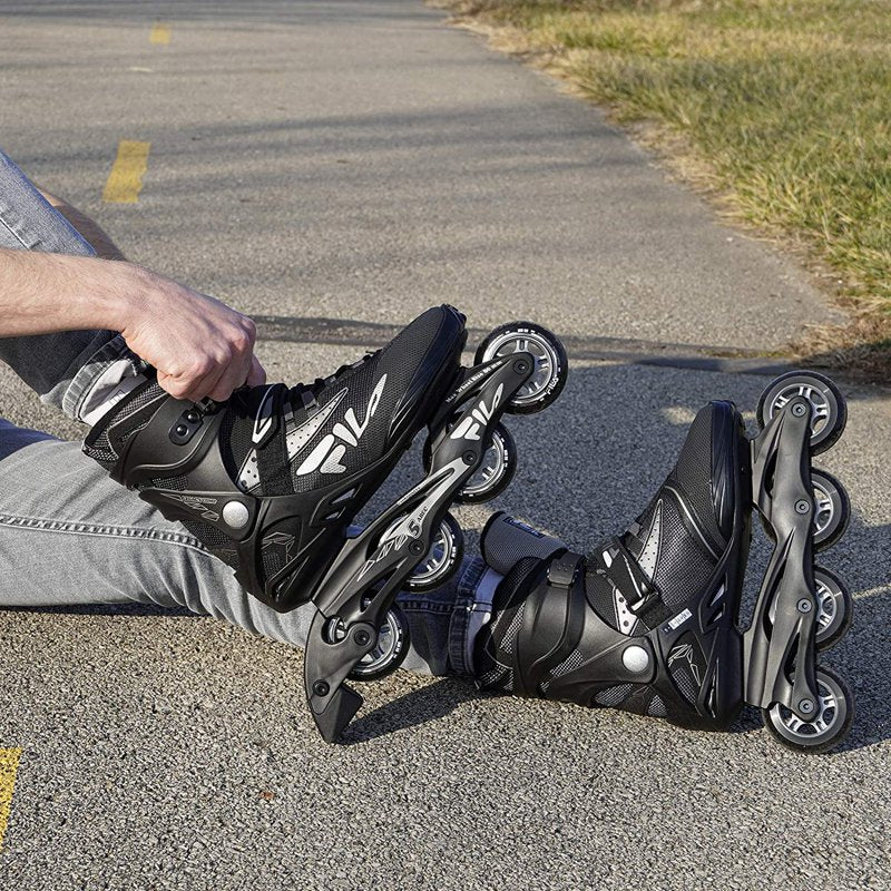 Unisex Inline Skates for Teens & Adults with Ventilated Boot & Durable Frame