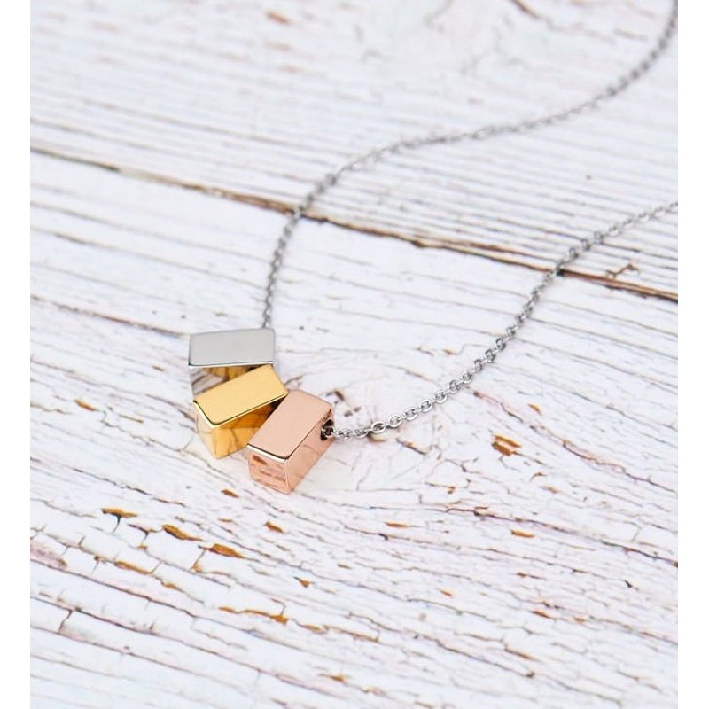 Mother's Day Necklace Gift for Grandmother - Dainty Stainless Steel Pendant & Card