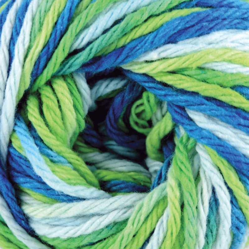 Medium Cotton Polyester Blend Yarn 105 Yards for Knitting & Crafting