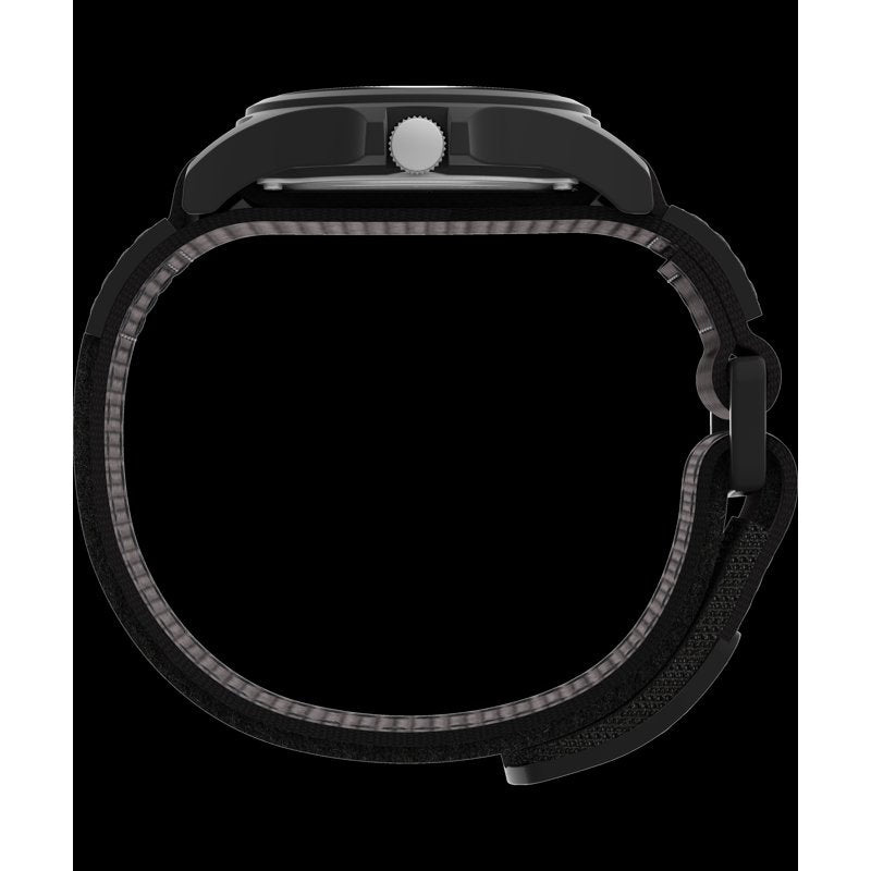 Men's Outdoor Military-Style Watch with Green Dial & Water Resistance