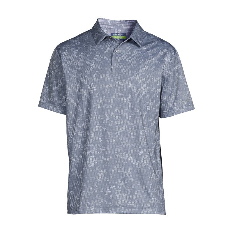 Ben Hogan Camouflage Golf Polo Shirt for Men – Short Sleeve, S-5XL, Gray XL Variation
