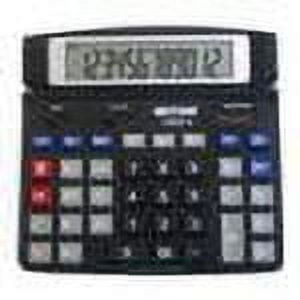 Desktop Business Calculator with 12-Digit LCD and Paperless Replay