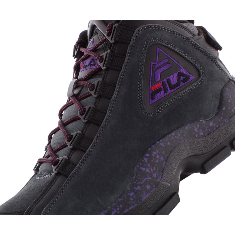 Men's Outdoor Sports Shoes - Black and Purple, Multiple Sizes