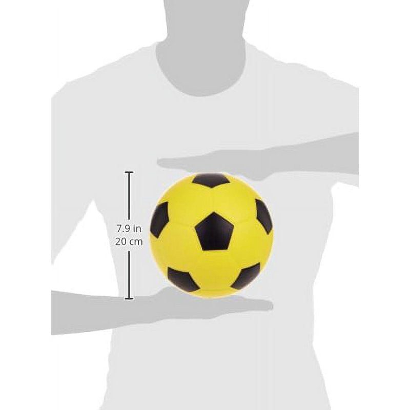 High-Density Foam Soccer Ball – Soft, Safe Training Ball, Champion Sports Coated