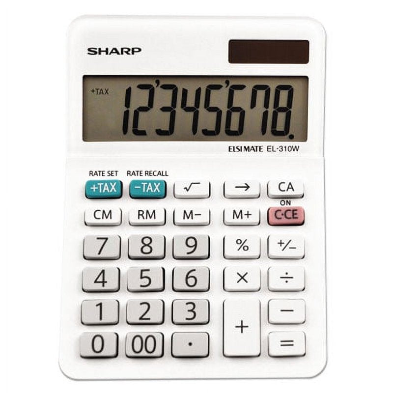 Mini Desktop Calculator 8-Digit LCD - Bundle of 5 Units