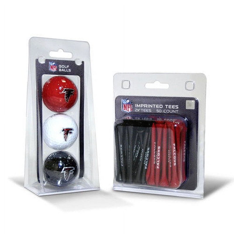 Golf Ball and Tee Set for Sports Fans - Arizona Cardinals, 3 Balls & 50 Tees
