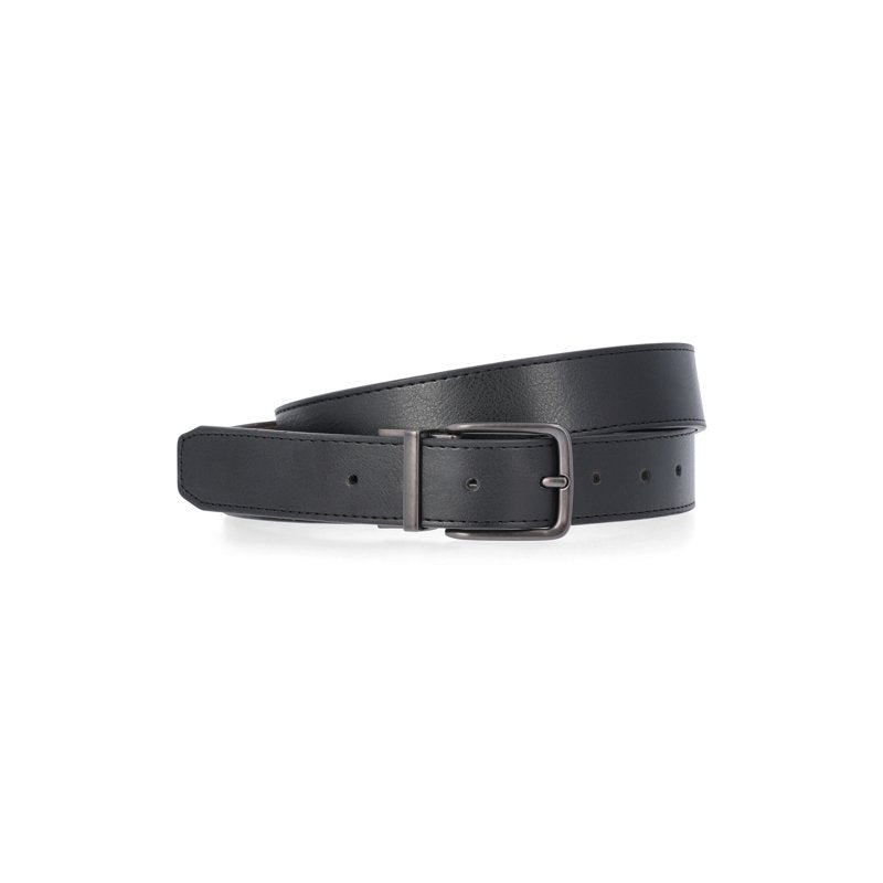 Men's Bifold Wallet and Reversible Belt Gift Set - Black & Brown