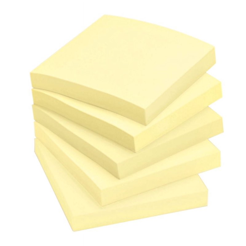 Post-it Notes 3x3 Inches Canary Yellow Pack of 24 Pads - Office & Reminder Notes