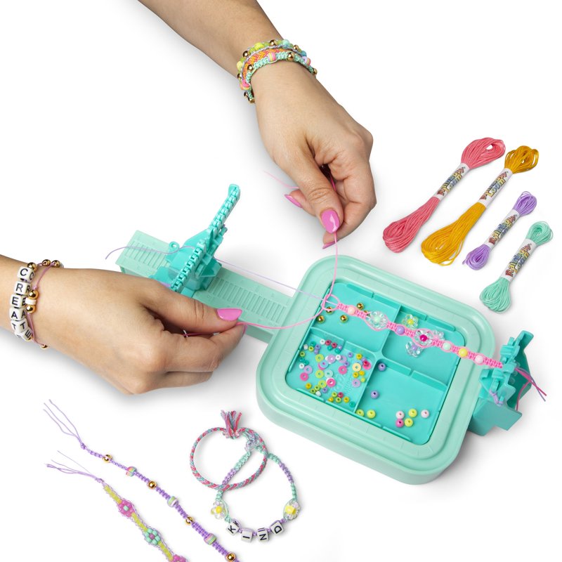 Kids' Bead & Friendship Bracelet Kit with Loom - 648 Pieces