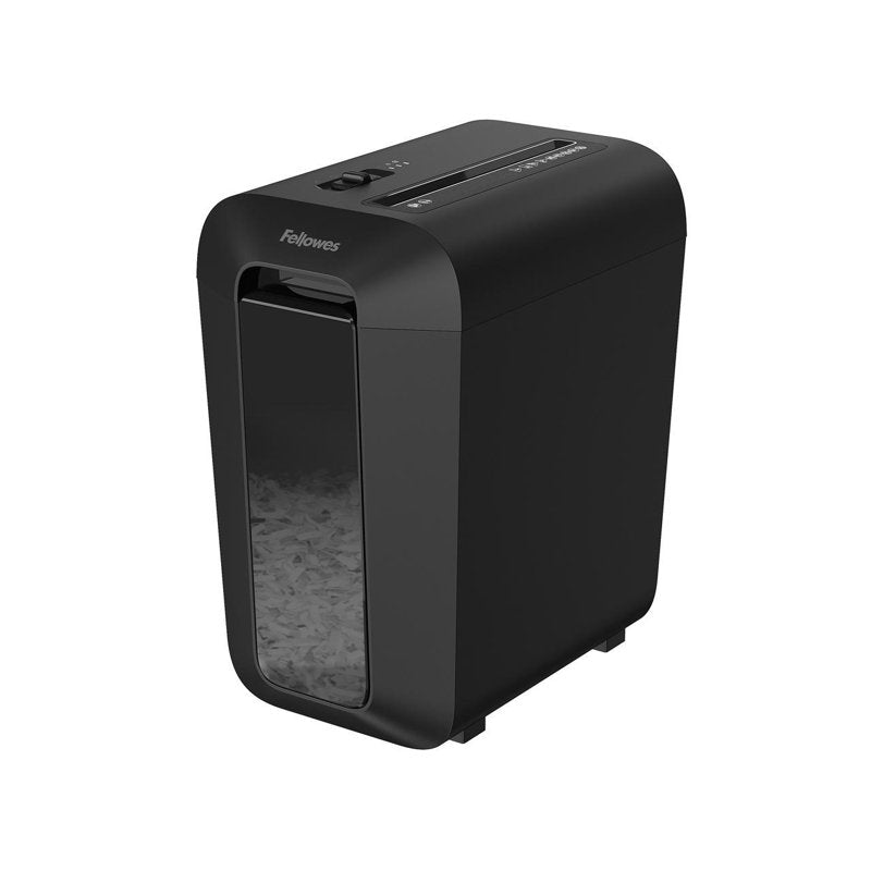 Fellowes Cross-Cut Office Paper Shredder P-4, 10 Sheets per Pass, Black LX65