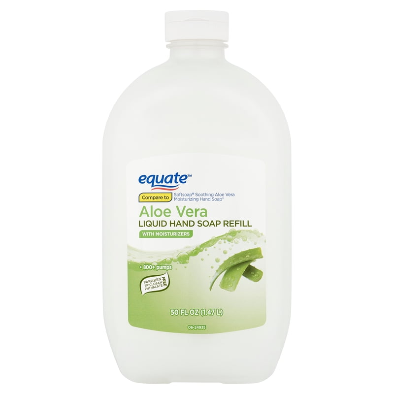 Liquid Hand Soap Refill with Aloe Vera and Moisturizers - 50 fl oz, 3 Pack