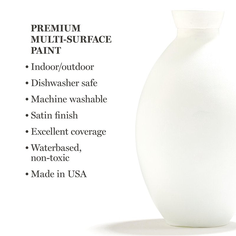 Multi-Surface Satin Acrylic Craft Paint - Vibrant Colors for DIY Projects - 8 fl oz