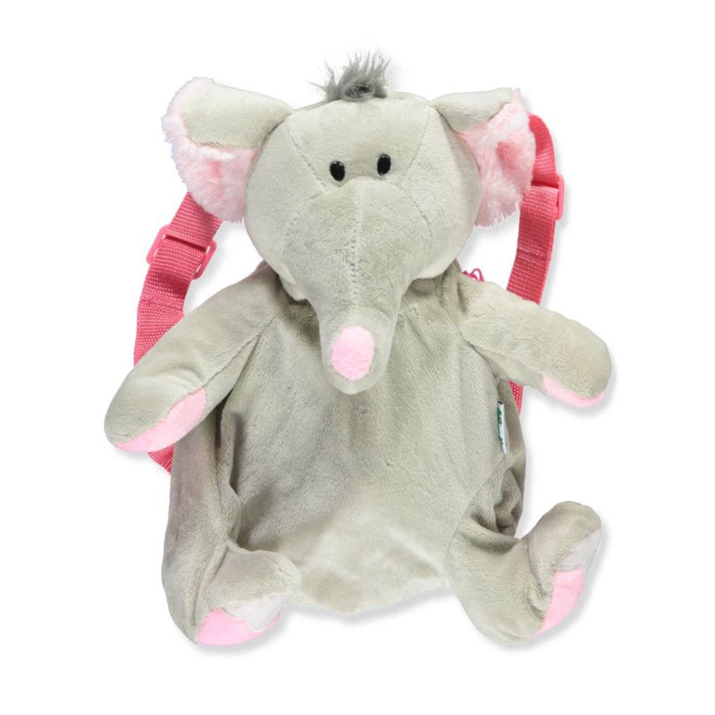 Elephant Child Safety Harness Backpack with Adjustable Straps & Wrist Leash