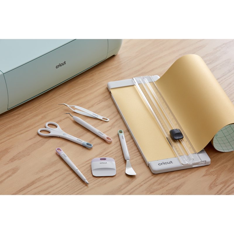 Crafting Tool Set for Cricut Machines - 7-Piece Vinyl, Paper, Iron-On