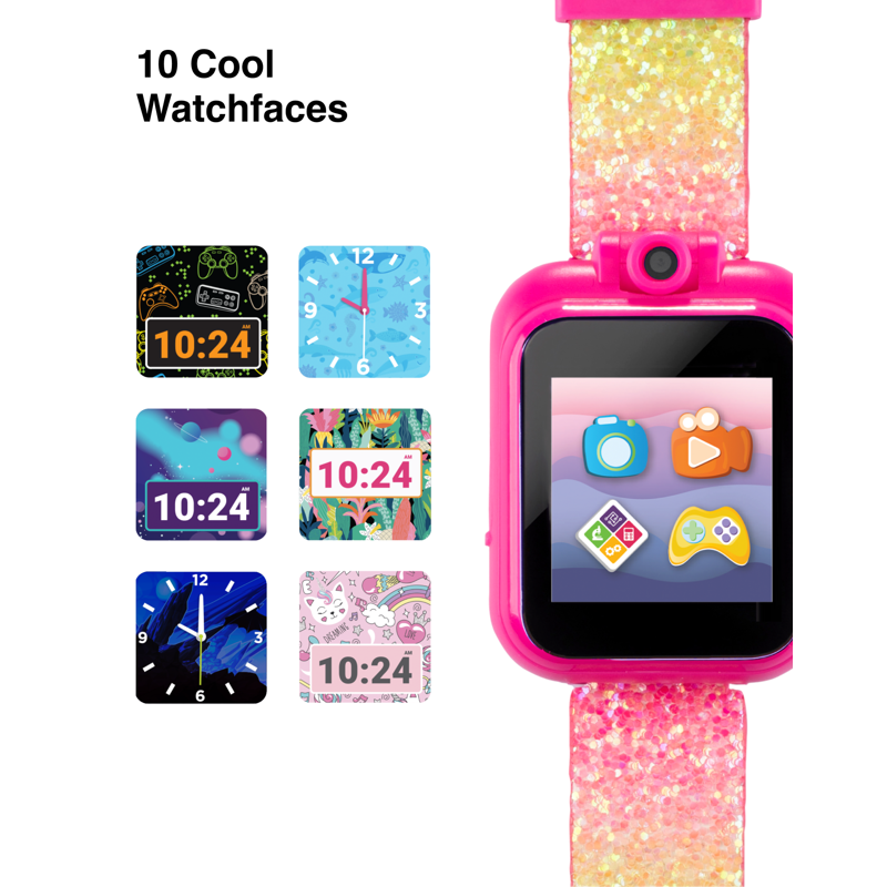 Kids Smartwatch with Customizable Faces and Educational Games - Multiple Colors