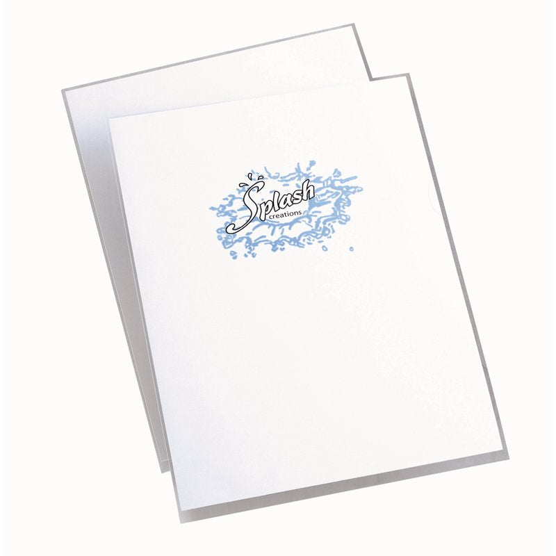 Plastic Document Sleeves Pack of Multiple Sizes - Clear Office Organization