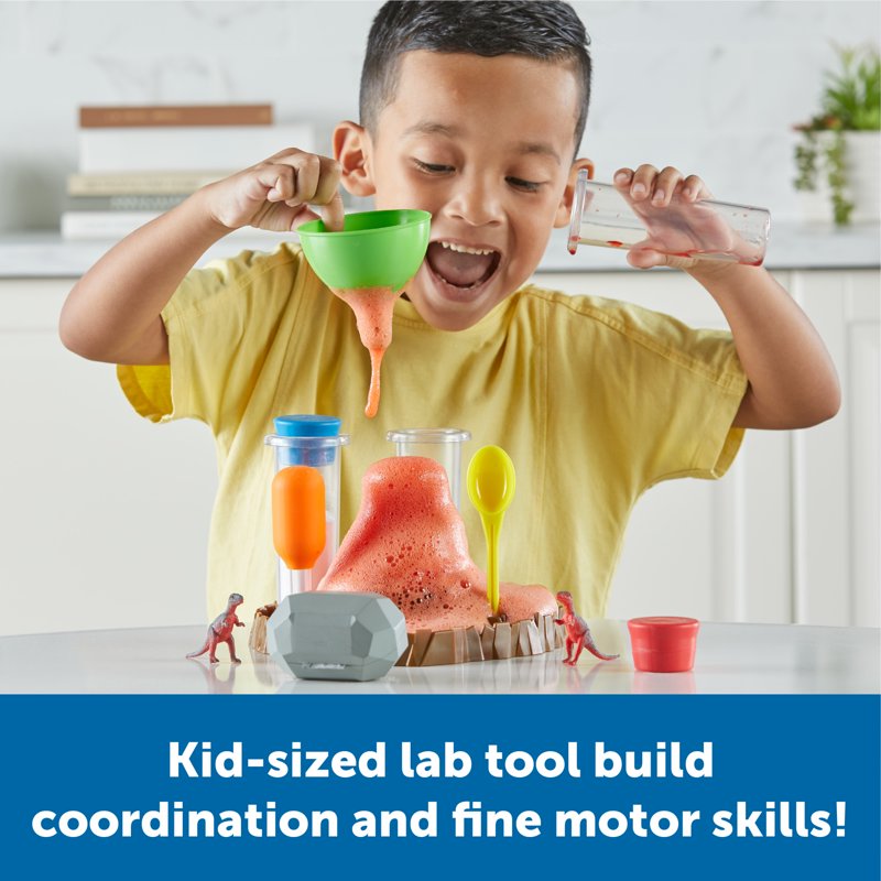 Fizzy Volcano Science Experiment Kit for Kids - STEM Classroom & Home Learning