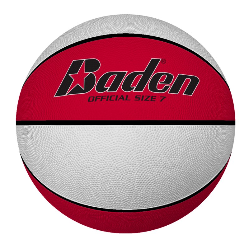Rubber Basketball - Official Size 29.5" & Intermediate 28.5" Indoor & Outdoor Play