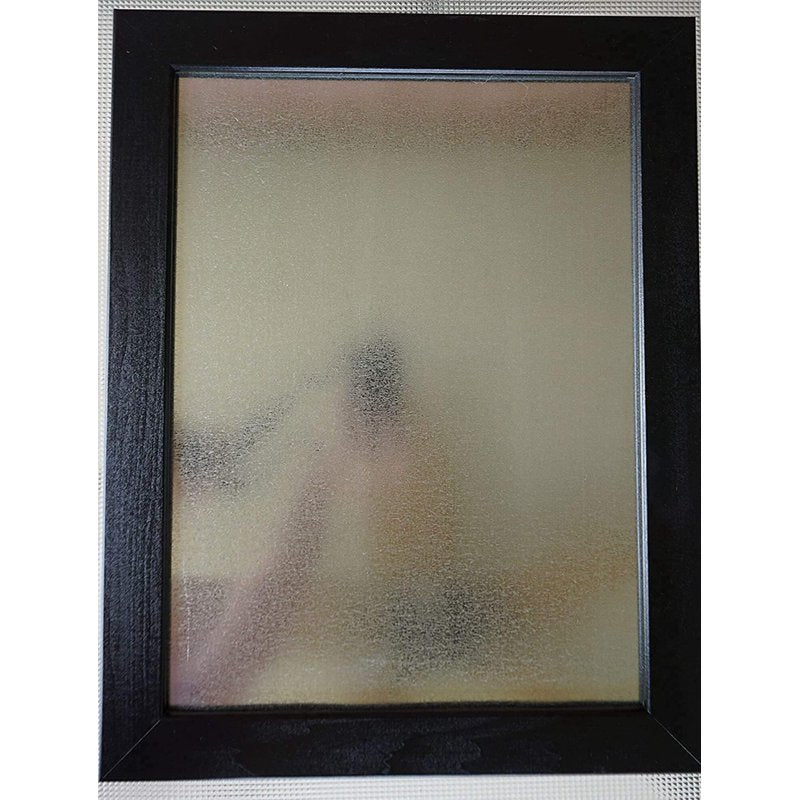 Magnetic Dry Erase Memo Board 14x18 Inches with Rustic Black Frame