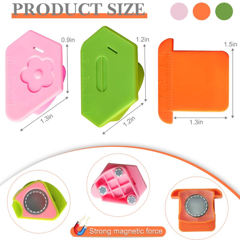Magnetic Sewing Machine Seam Guide Set - Multi-Purpose & Precise Alignment