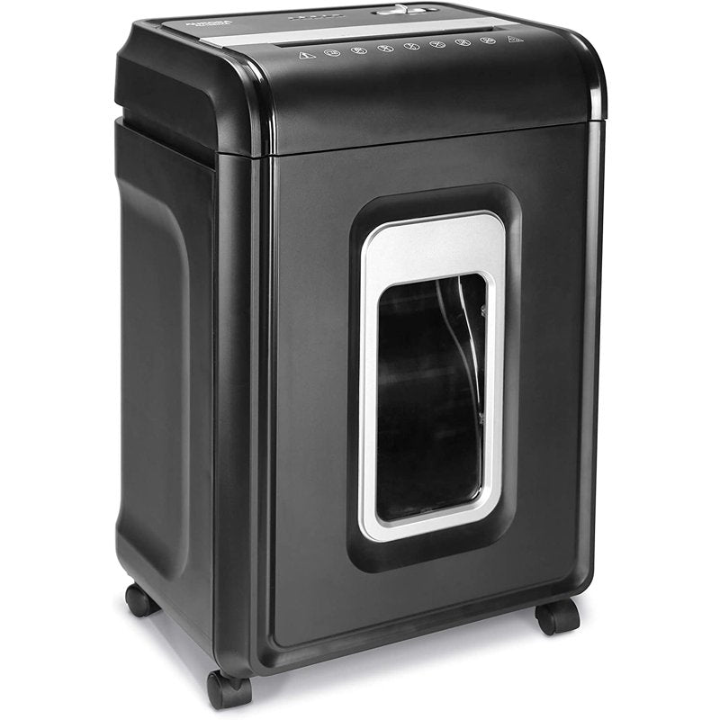 Heavy Duty Crosscut Paper and CD Shredder 22-Sheet Capacity with 7-Gallon Bin