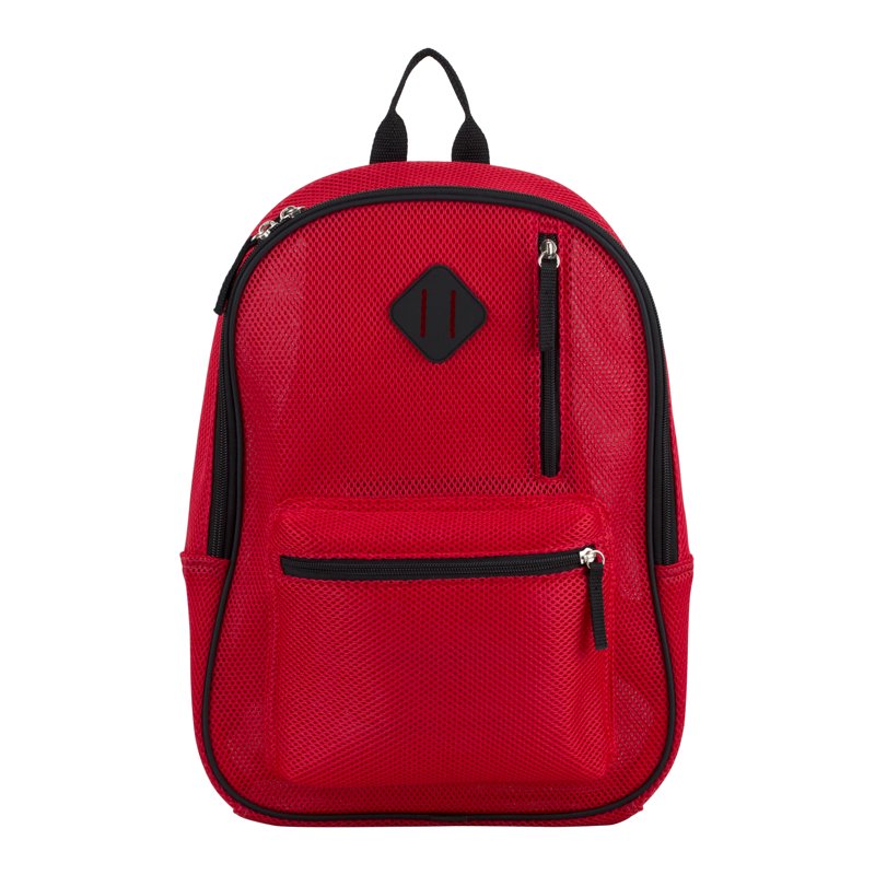 Unisex Mesh Backpack with Multiple Compartments - Durable Lightweight School & Travel Bag
