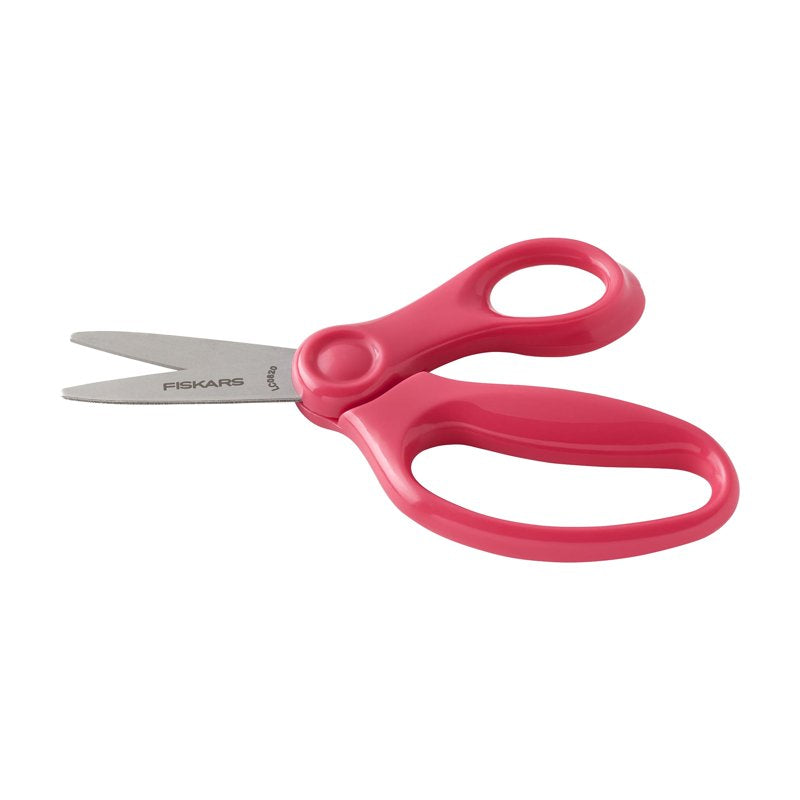 Pointed-Tip Kids Scissors 5" (12 Pack) Safety School Scissors for Ages 4-7