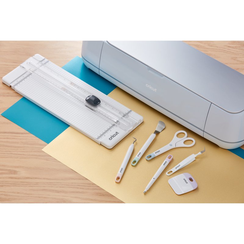Crafting Tool Set for Cricut Machines - 7-Piece Vinyl, Paper, Iron-On