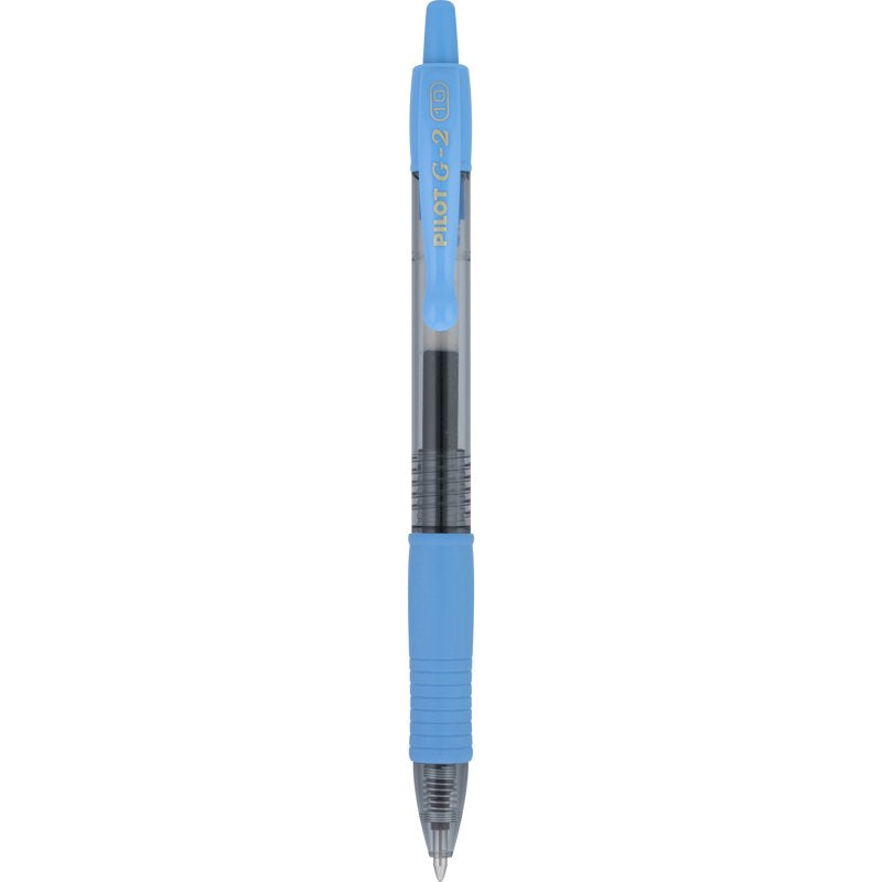 Gel Pen Set - 10 Assorted Bold Tip Gel Ink Pens for Office & School